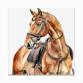 Equine Portrait Canvas Print