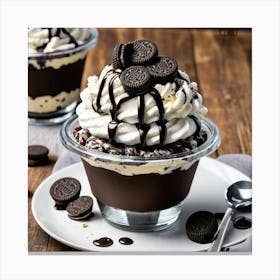 Oreo Dessert Canvas Print