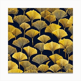 Ginkgo Leaves 3 Canvas Print