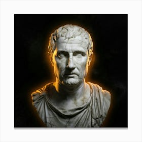 Bust Of Julius Caesar 9 Canvas Print