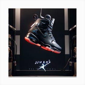 Air Jordan 5 Canvas Print