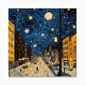 Starry Night 1 Canvas Print