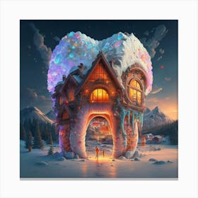 Tooth House 1 Canvas Print