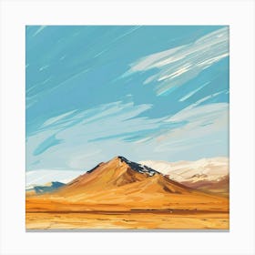 Desert Landscape 3 Canvas Print