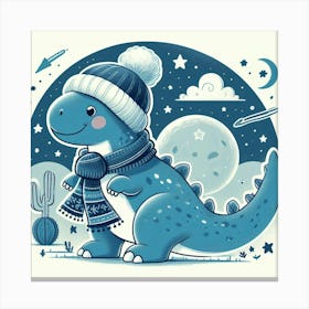 Dinosaur T-Rex Canvas Print