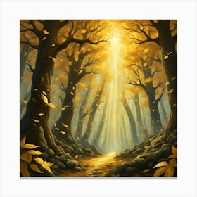 Autumn Forest 13 Canvas Print