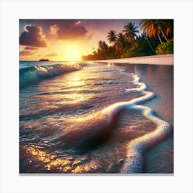 The Beach Canvas Print