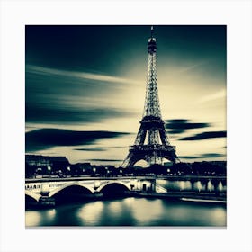 Eiffel Tower 14 Canvas Print