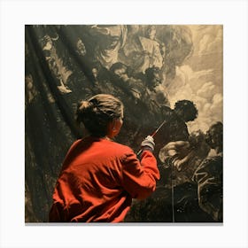 Of The Crucifixion Canvas Print