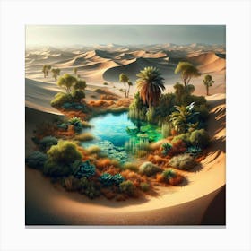 Desert Landscape 1 Canvas Print