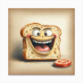 Slice Of Bread 5 Canvas Print