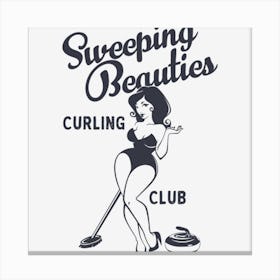 Sweeping Beauties Canvas Print