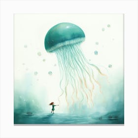 Jellyfish Canvas Print