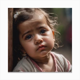 Portrait Of A Child Canvas Print