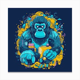 Gorilla Canvas Print