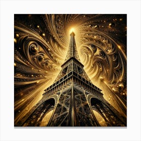 Eiffel Tower 23 Canvas Print