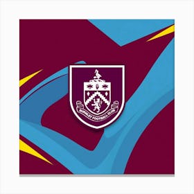 Burnley F.C Logo Wall Art 19 Canvas Print