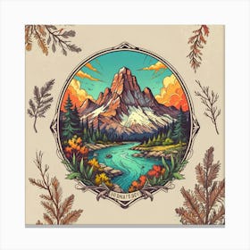 Mountain Landscape 14 Canvas Print