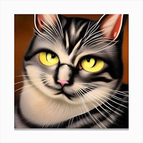 Cute Cat 2 Canvas Print