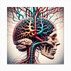 Human Brain 72 Canvas Print