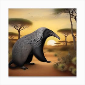 AFRICAN ANTEATER Canvas Print