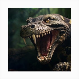 Komodo Dragon Canvas Print