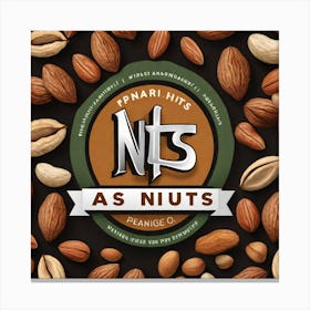 Nuts As A Logo (29) Canvas Print