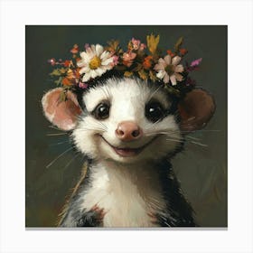 Opossum 4 Leinwandbild