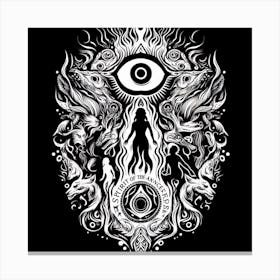 All Seeing Eye Canvas Print