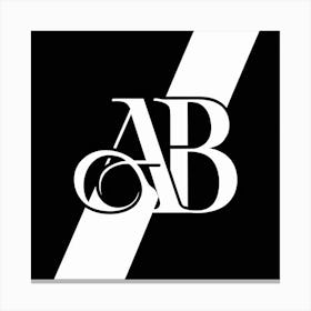 B Logo 2 Canvas Print