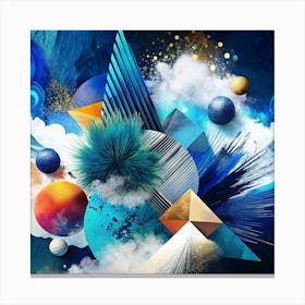 Abstract Painting 9 Canvas Print