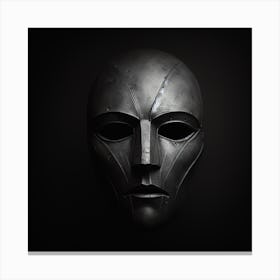 Iron Mask Canvas Print