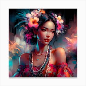 Exotic Beauty Artwork 41 Canvas Print