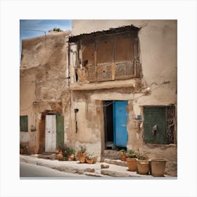 Egypt Street Canvas Print