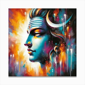 Lord Shiva 4 Canvas Print