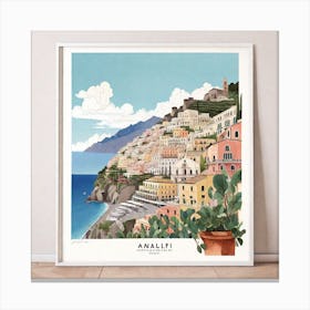 Amalie Print Canvas Print