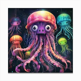 Jellyfish 22 Canvas Print