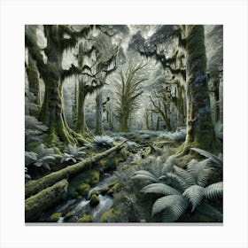 Fern Forest Canvas Print