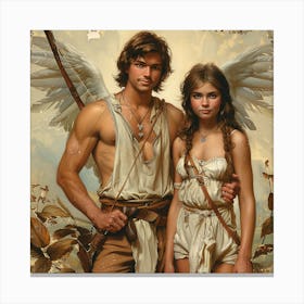 Angels And Demons 2 Canvas Print
