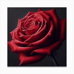 Red Rose 15 Canvas Print