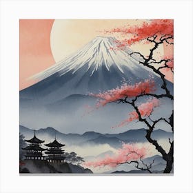 Mt Fuji Canvas Print