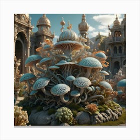 Fairytale Garden Canvas Print