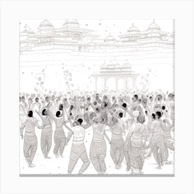 Rajasthan Canvas Print