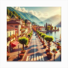 Lake Como 1 Canvas Print