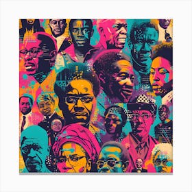 African American Influential Canvas Print