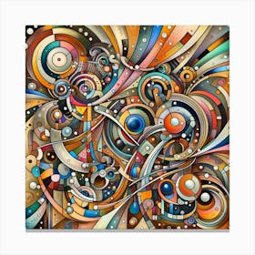 Beautiful abstract art for walls and decorations Canvas Print