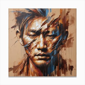 Asian Man Canvas Print