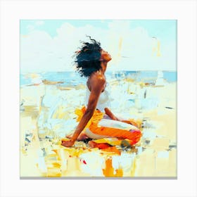 Utter Peace - Sunshine Girl Canvas Print