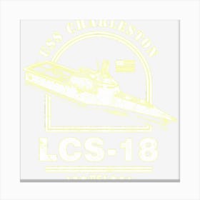 Uss Charleston Lcs 18 Canvas Print