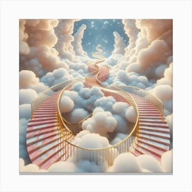 Staircase To Heaven Canvas Print